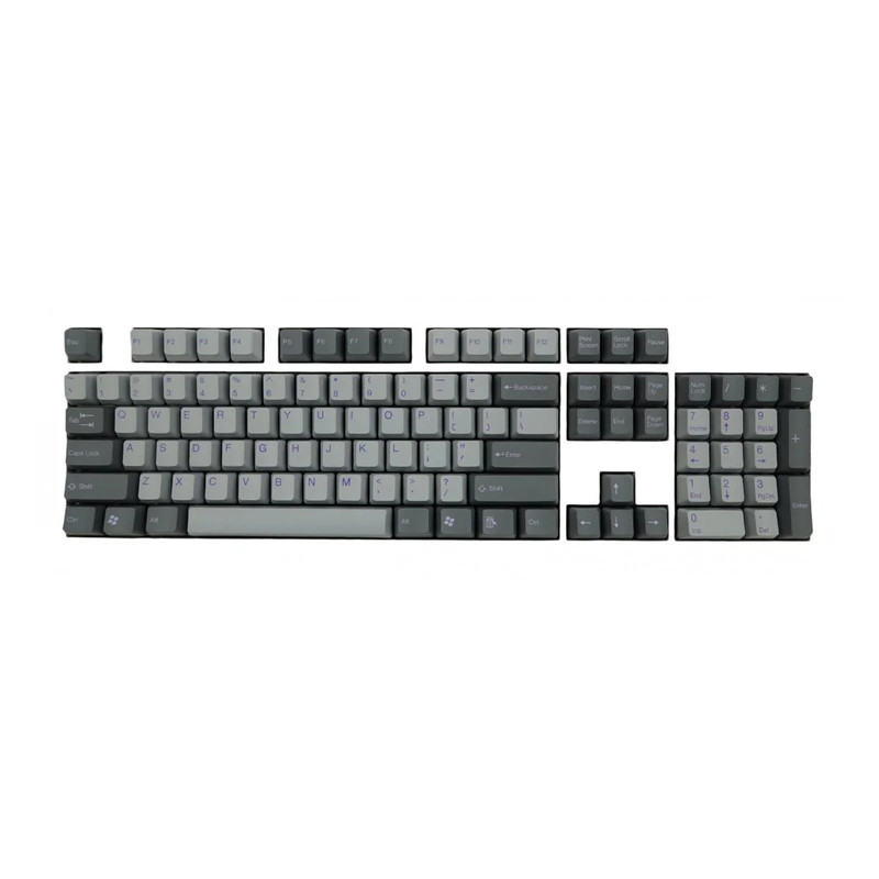 Tai-Hao 104 Key PBT Keycaps - Dark Grey/Light Grey - أكسسوار لوحة مفاتيح